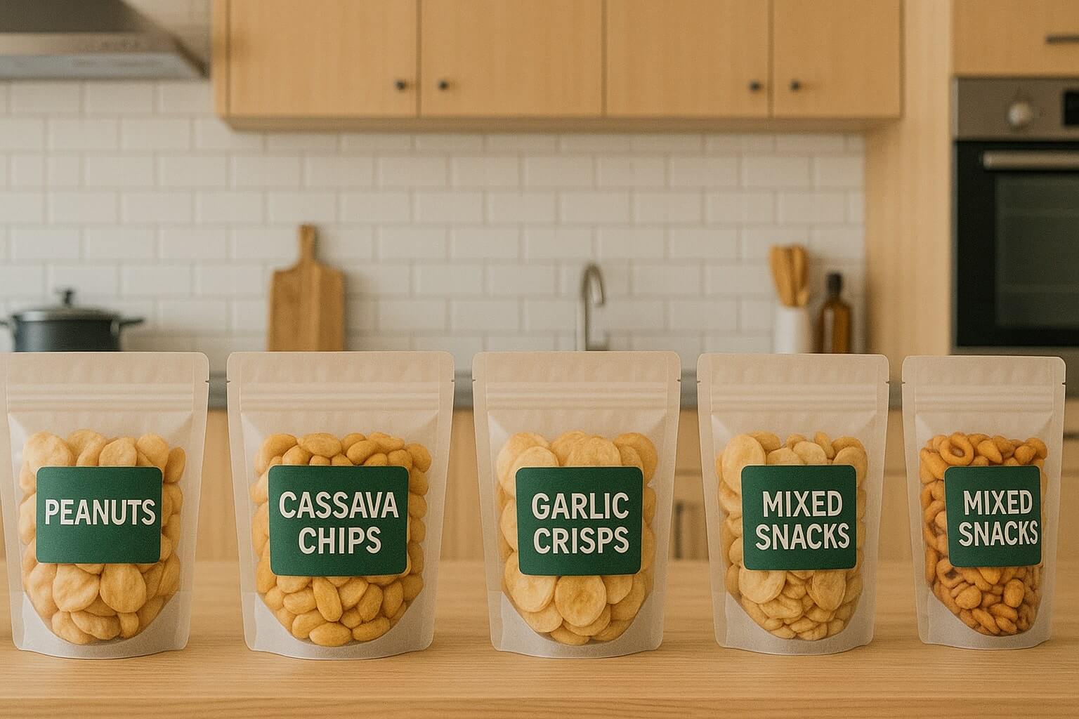 Contoh standing pouch packaging