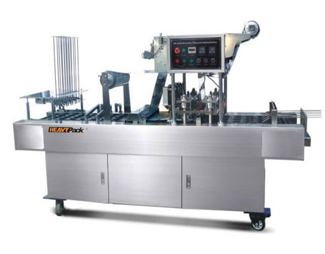 Mesin Pengisi Dan Sealing Otomatis Potong, Pengisi dan Segel Otomatis Yogurt / AMDK / Jelly And Other BG60A