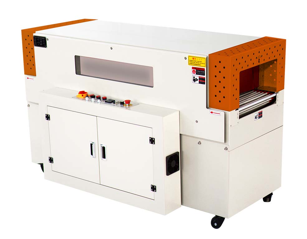 Mesin Shrink Penyusut Plastik Untuk Box Smartphone / Buku / Tissue / Botol / Kaleng / Tupperware / Food Case / Handphone Box BSC-4525L