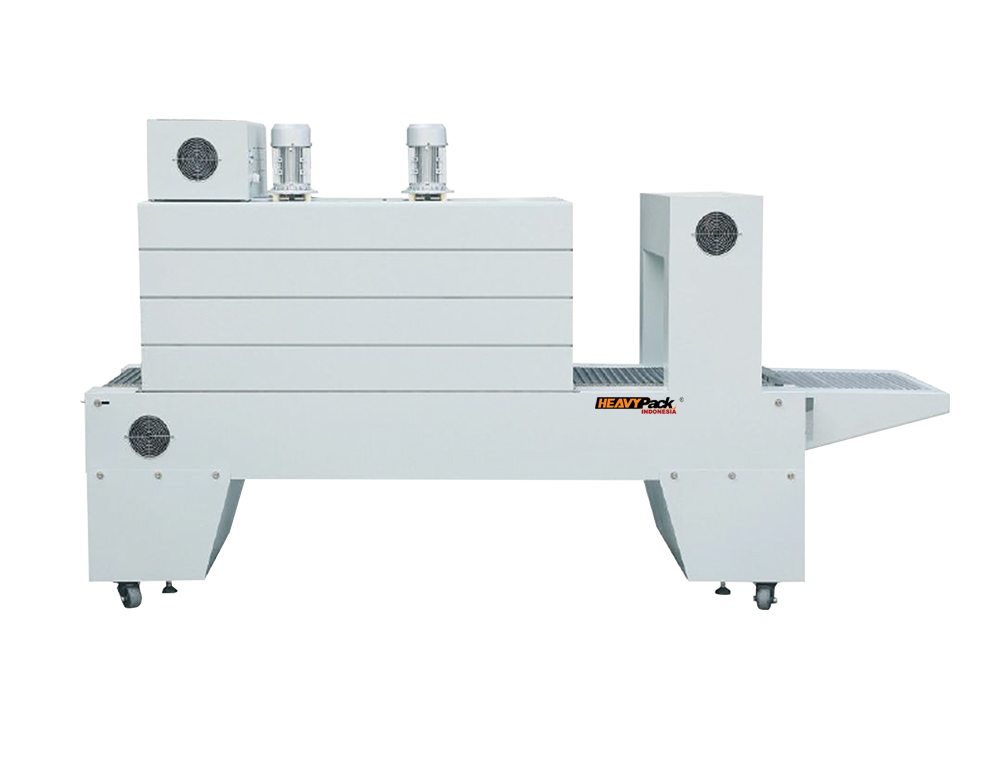 Mesin Automatic PE Film Shrink (Jet Model) Pengemas Penyusut Plastik Buku / Majalah / Botol Lem / Kotak Susu / Kotak Handphone BSE-5040A