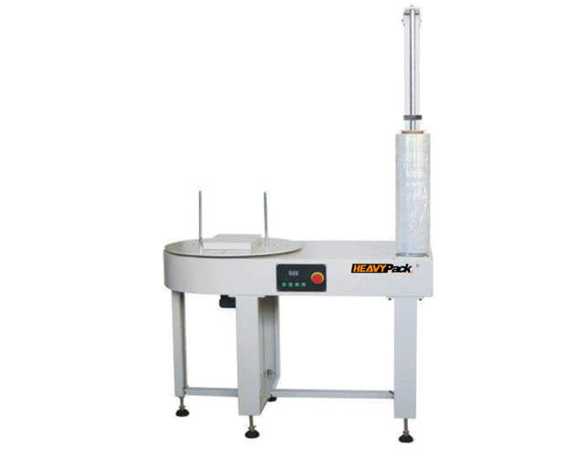 Mesin Semi-Auto Strech Film Wrapping Pengemas Pelilit Plastik Buku / Majalah / Botol Lem / Kotak Susu / Kotak Handphone / Kotak TV DBC-800