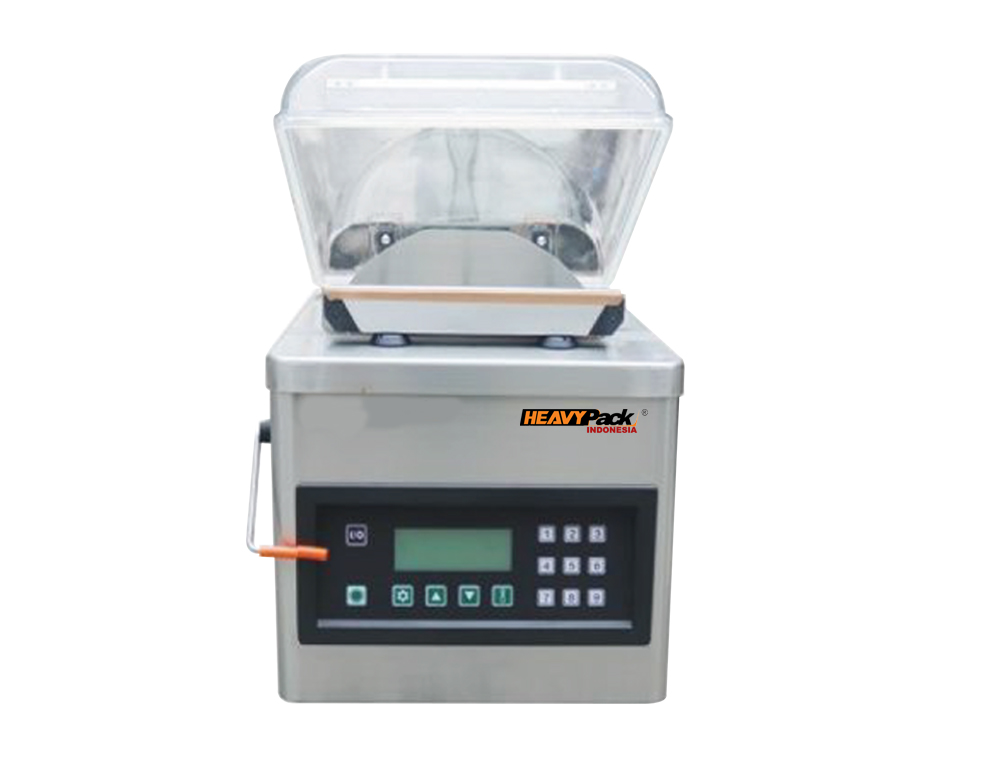 Mesin Vacuum Penyedot Udara Dalam Kemasan Atau Kedap Udara Untuk Pengemas Ikan / Kacang / Popcorn / Biji Kopi / Kacang DDZP260