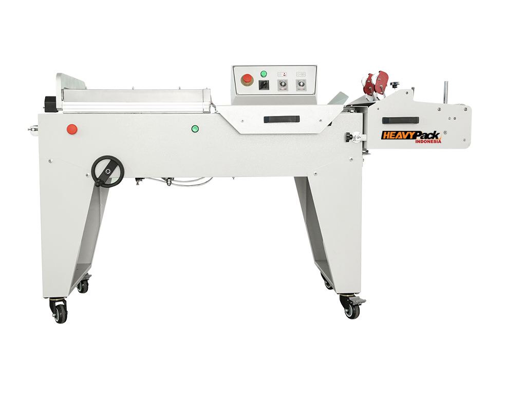 Mesin L-Sealer Pemotong Plastik Otomatis DFQC450