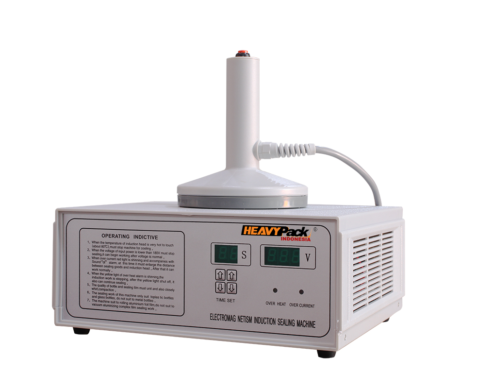 Mesin Penyegel Lubang Botol Obat / Sirup / Madu Kotak atau bulat dengan Aluminium Foil DGYF-S500C