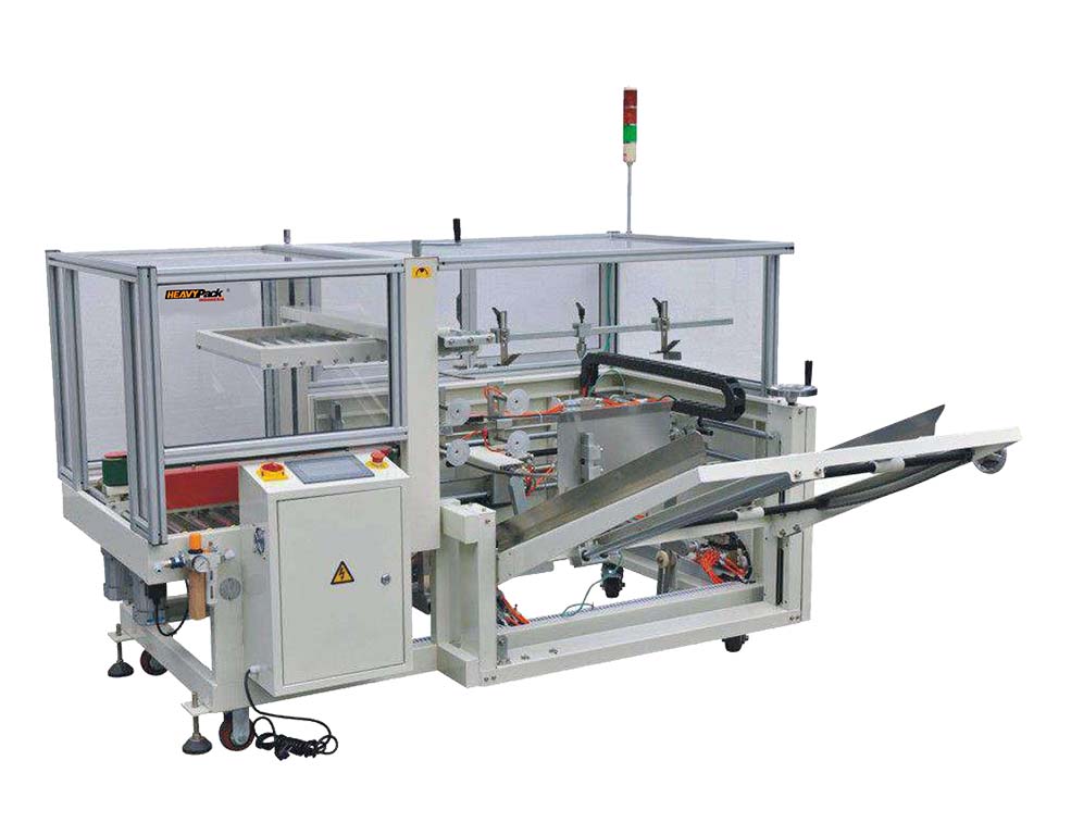 Mesin Seal Lem Carton / Karton Dan Lipat Bawah Otomatis (Carton Erector / Carton Sealer) DKX-4540