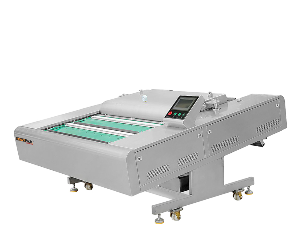 Mesin Vacuum Penyedot Udara Dalam Kemasan Atau Kedap Udara Untuk Produk Bakso / Sosis / Kornet / Ayam Potong / Ikan / Dan Frozen Food Lain DZ-1100