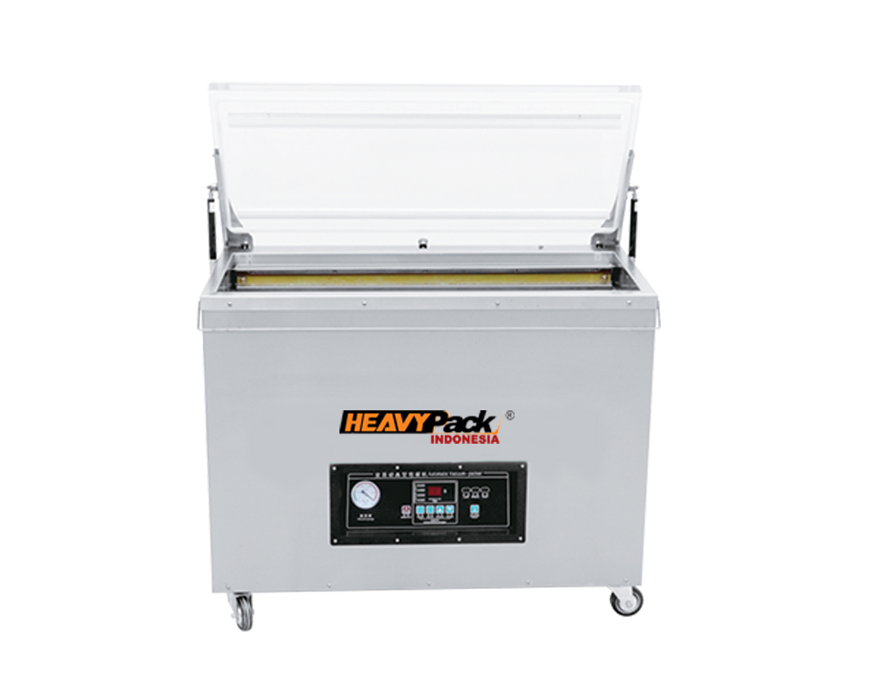 Mesin Vacuum Penyedot Udara Dalam Kemasan Atau Kedap Udara Untuk Pengemas Ikan / Kacang / Popcorn / Biji Kopi / Kacang / Buah DZ850-2E