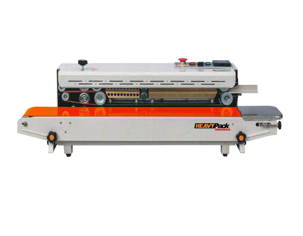 Mesin Band Sealer Besar PH Pengemas Produk Kering Kacang / Gula / Biji Kopi / Permen Horizontal FR-1100PH