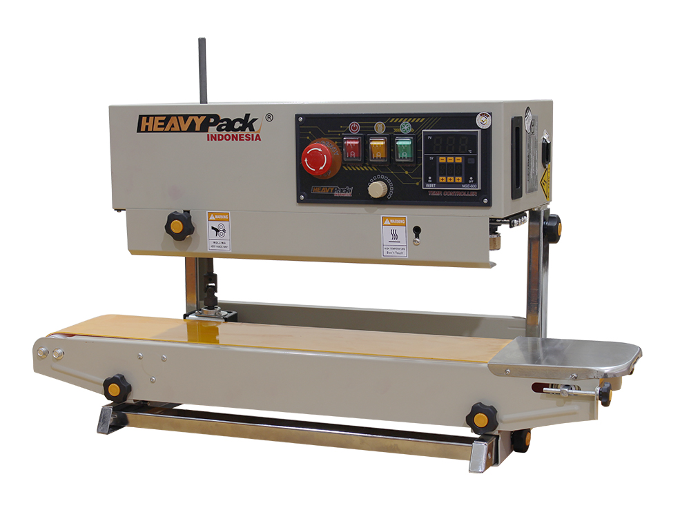 Mesin Band Sealer SV Pengemas Produk Kering Dan Basah Kacang / Gula / Biji Kopi / Permen / Sabun Cair Vertical FR-800PV
