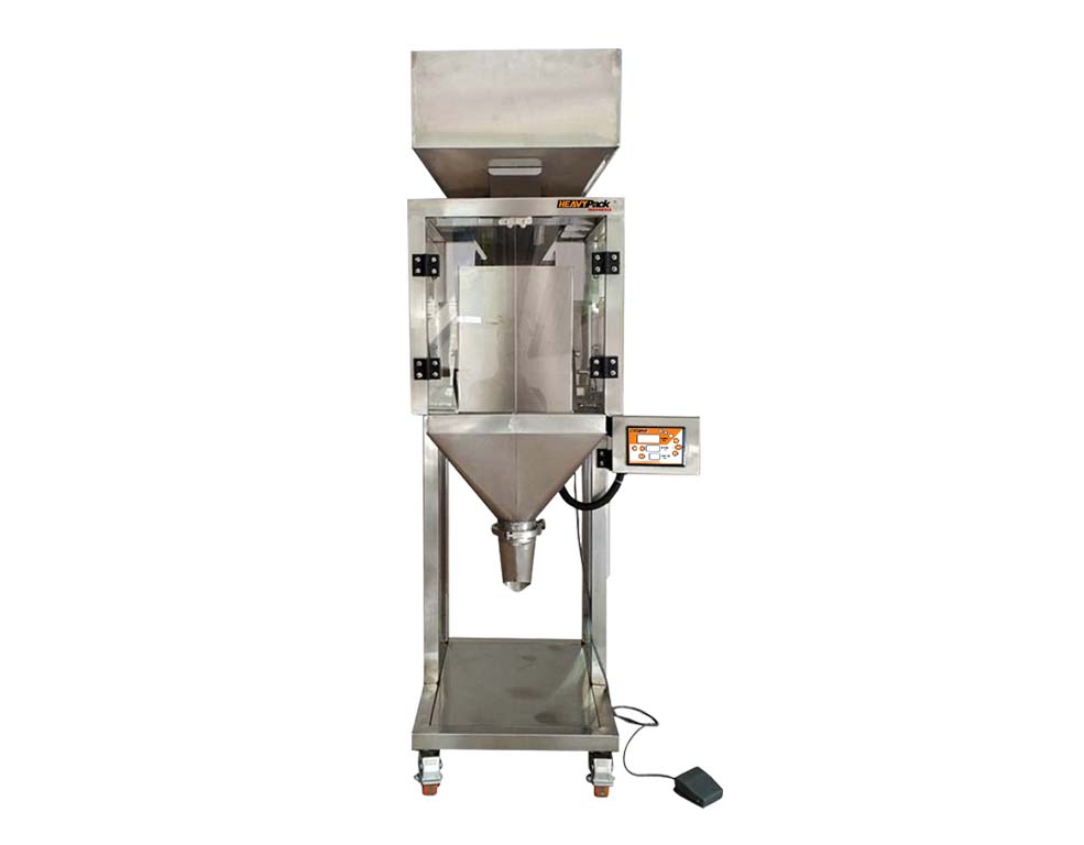 Mesin Weigher Penimbang Dan Pengisi Produk Granule Atau Bijian 