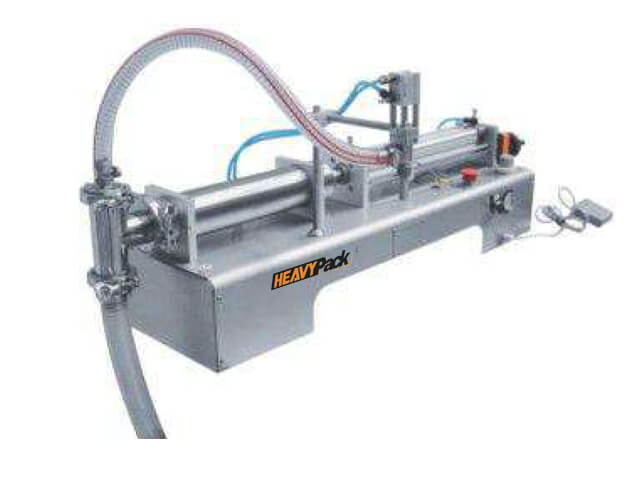 Mesin Pengisi Produk Cair Liquid Pasta Semi-Automatic Seperti Mayonaise / Saus / Sambal / Minyak / Syrup / Shampoo dan Sabun Cuci GC-A