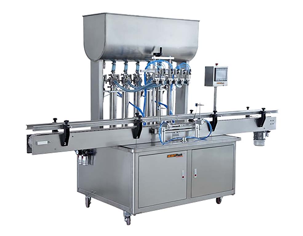 Mesin Pengisi Cairan Otomatis Dengan 6 Lubang Nozzle Susu / Syrup / Saus / Mayonaise Dll GT-6