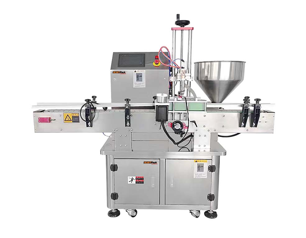 Mesin Pengisi Produk Cair Pasta Automatic Seperti Mayonaise / Saus / Sambal / Minyak / Syrup / Shampoo dan Sabun Cuci GZS-1