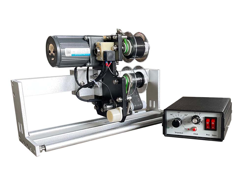 Lock & Follow Color Ribbon Printing Machine | Mesin Coding Expired Otomatis HP-241G