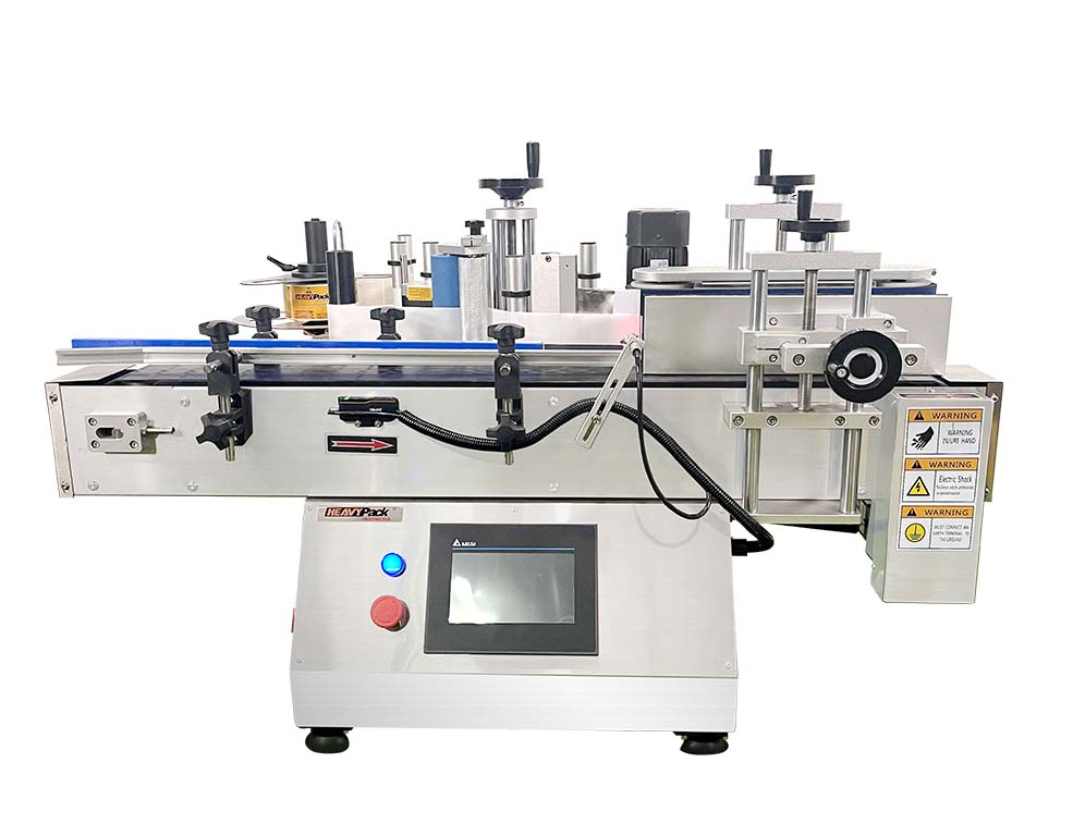 Mesin Pemasangan Label Stiker Lem / Syrup / Sambal / Bir Secara Otomatis KLYP-100T1