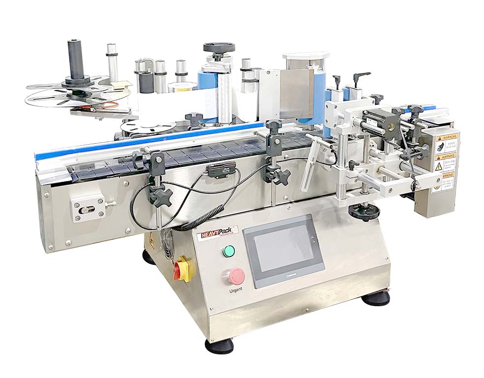 Mesin Pemasangan Label Stiker Lem / Syrup / Sambal / Bir Secara Otomatis KLYP-100T2