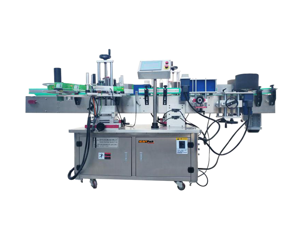 Mesin Pemasangan Label Lem / Syrup / Sambal / Bir Secara Otomatis PLM-450DR