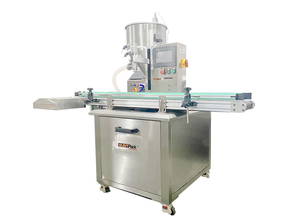 Mesin Pengisi Cairan Otomatis Susu / Syrup / Saus / Mayonaise / Sabun Cair / Kecap / Madu QGTX-1800