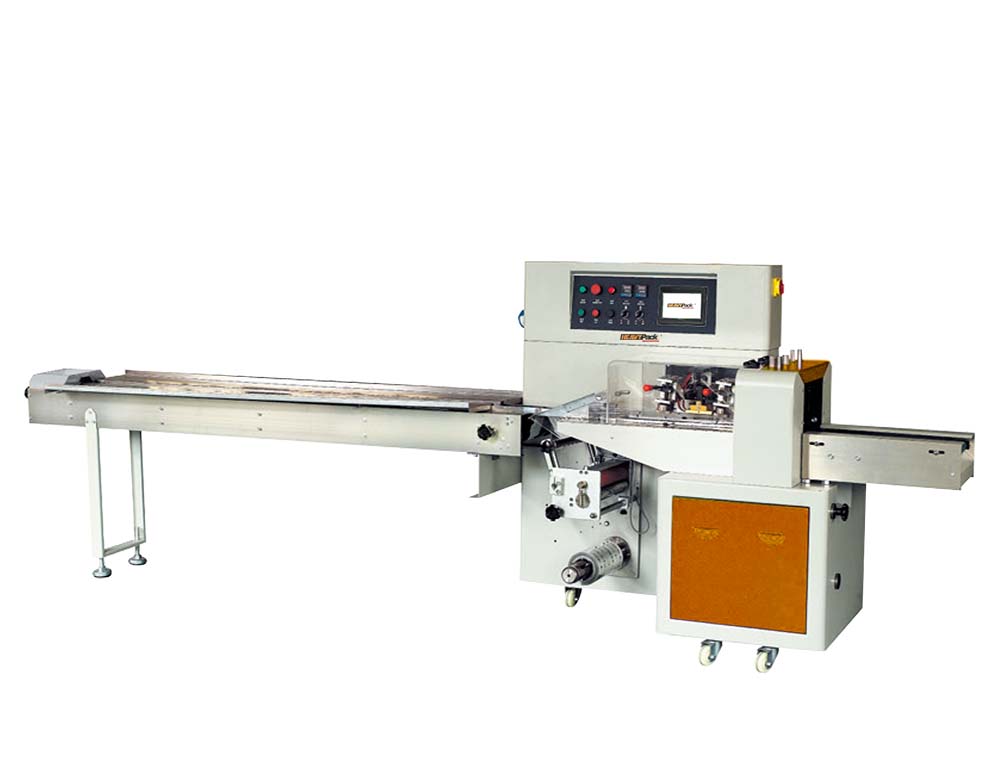 Mesin Pengemas Bantal Roti/Snack/Pie/Kerupuk/Biskuit/Mie/Sabun Dan Lainnya Otomatis TCZB-350X