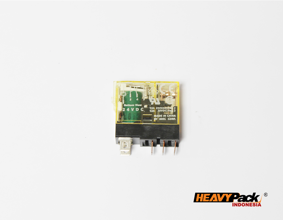 Relay HDL 420 merupakan sparepart milik HDL420 yang berfungsi untuk membagi arus listri untuk sensor,.