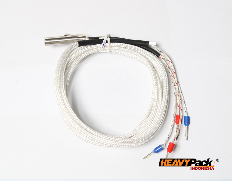 Thermocouple FZS 500 merupakan sparepart yang berfungsi untuk pembaca suhu pada heater daripada mesin FZS500