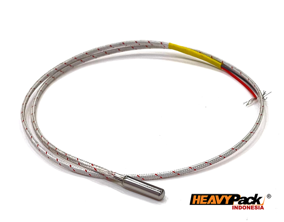 sensor suhu yang digunakan di mesin pengemas (misalnya continuous sealer atau mesin dengan pemanas).